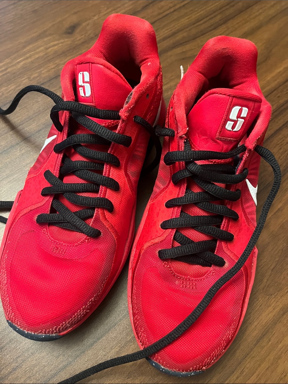 Sabrina’s Nike Red and Black Men's Low-Top Sneakers